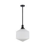 Jefferson Large Rod Pendant Opal Matte Matte by Lode Lighting