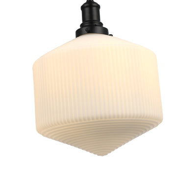 Jefferson Large Rod Pendant Opal Matte Matte by Lode Lighting
