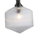 Jefferson Large Rod Pendant Clear Matte by Lode Lighting