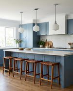 Jefferson Small Rod Pendant Opal Matte by Lode Lighting
