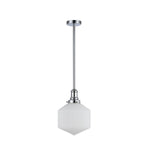 Jefferson Small Rod Pendant Opal Matte by Lode Lighting