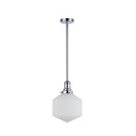 Jefferson Small Rod Pendant Opal Matte by Lode Lighting