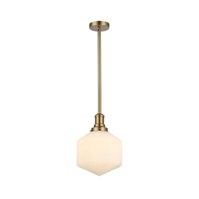 Jefferson Small Rod Pendant Opal Matte by Lode Lighting