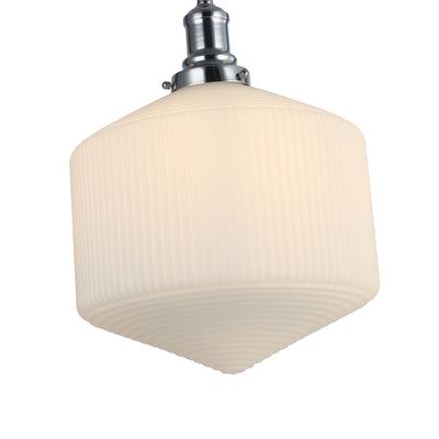 Jefferson Large Rod Pendant Opal Matte by Lode Lighting