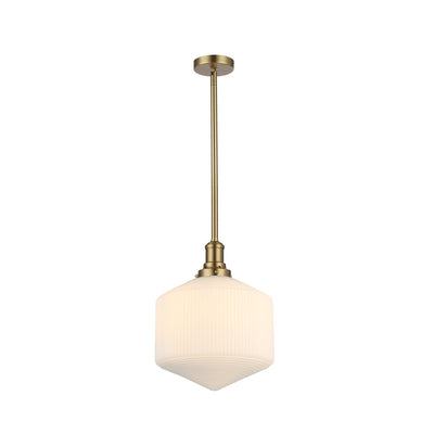 Jefferson Large Rod Pendant Opal Matte by Lode Lighting