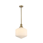 Jefferson Large Rod Pendant Opal Matte by Lode Lighting