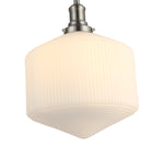 Jefferson Large Rod Pendant Opal Matte Brushed by Lode Lighting