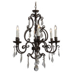 Louis 15th 6 Light Pendant Candle Covers by Lode Lighting