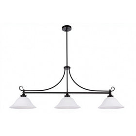 Dallas 3 Light Bench Pendant by Lode Lighting
