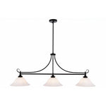 Dallas 3 Light Bench Pendant by Lode Lighting