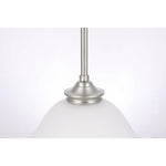 Dallas Single 1 Light Pendant Brushed Nickel by Lode Lighting