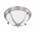 Dallas 3 Light Oyster Brushed Nickel by Lode Lighting