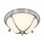 Dallas 3 Light Oyster Brushed Nickel by Lode Lighting