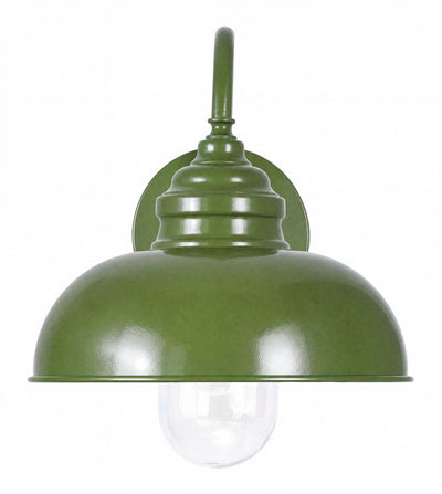 Parkway Large Outdoor Wall Light Olive Green by Lode Lighting