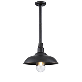 Foundry Large Outdoor Rod Pendant Antique Bronze