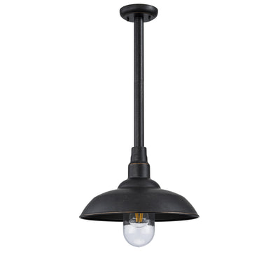 Foundry Large Outdoor Rod Pendant Antique Bronze