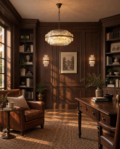 Evelyn Wall Light Antique Brass