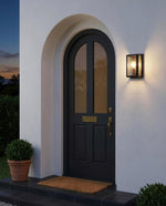 Trentham Small Outdoor Wall Sconce Antique Black