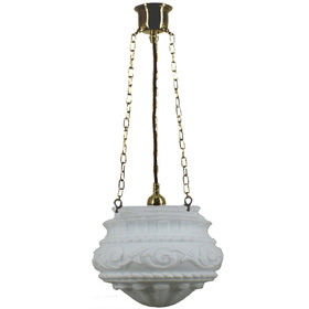 3 Chain Suspension Pendant Light With 12"