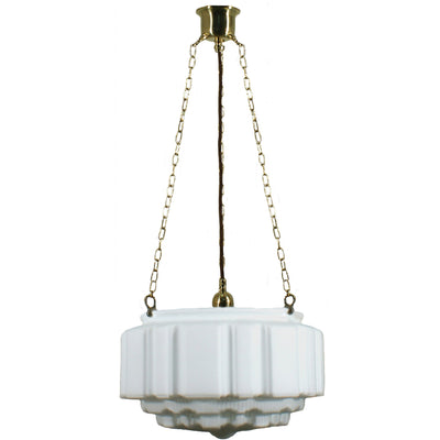 3 Chain Suspension Pendant Light  With 14"