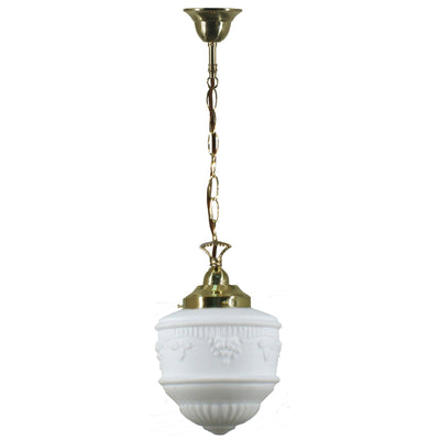 Senator 8" Chain Pendant Light 1Lt