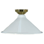 DIY Batten Fix Brass With Edwardian Shade 250mm by Lode Lighting