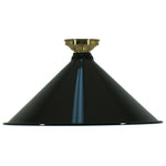 DIY Batten Fix Brass With Edwardian Shade 390mm by Lode Lighting