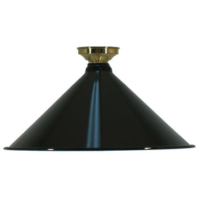 DIY Batten Fix Brass With Edwardian Shade 390mm by Lode Lighting