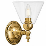 Koscina Wall Light With Cono Clear Glass