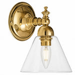 Koscina Wall Light With Cono Clear Glass