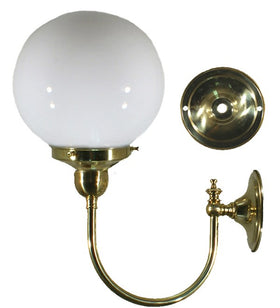 Luke Indoor Wall Light 1Lt Brass
