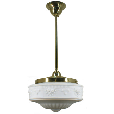 Single Rod Pendant Light With 11" Senator