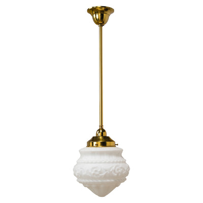 Single Rod Pendant Light With 8" Premier