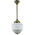 Single Rod Pendant Light  With 8" Senator