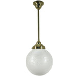 Single Rod Pendant Light With 8" Sheffield