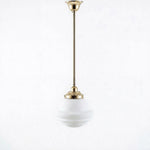Single Rod Pendant Light With Parkville 9"
