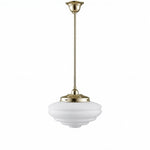 Single Rod Pendant Light With Chateau