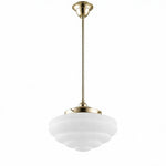 Single Rod Pendant Light With Chateau