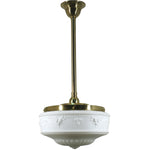 Single Rod Pendant Light With 14" Senator