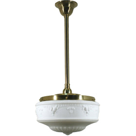 Single Rod Pendant Light With 14" Senator