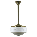 Single Rod Pendant Light With 14" Senator