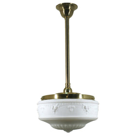 Single Rod Pendant Light With 14" Senator
