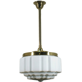Single Rod Pendant Light With 14"