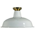 DIY Batten Fix Brass With Warehouse Shade 300mm by Lode Lighting