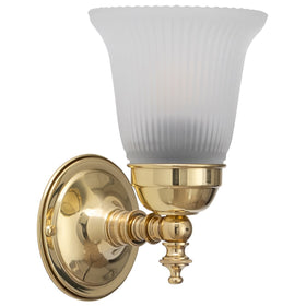 Kline Wall Light Brass With Zipper 23 Glass by Lode Lighting