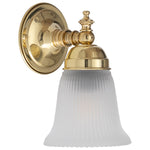 Kline Wall Light Brass With Zipper 23 Glass by Lode Lighting