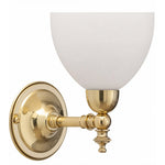 Waubra Wall Light with Decatron Opal Matte by Lode Lighting