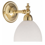 Waubra Wall Light with Decatron Opal Matte by Lode Lighting