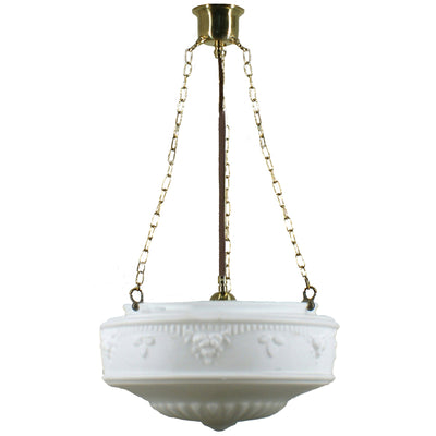 3 Chain Suspension Pendant Light  With 17" Senator