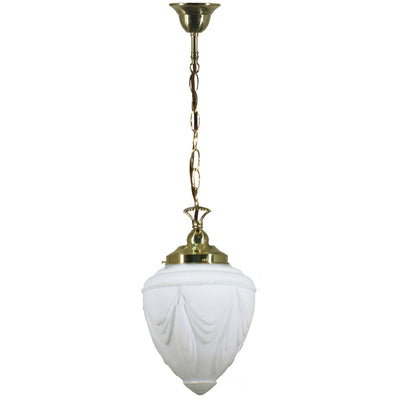 Single Chain Pendant Light With 8" Empir